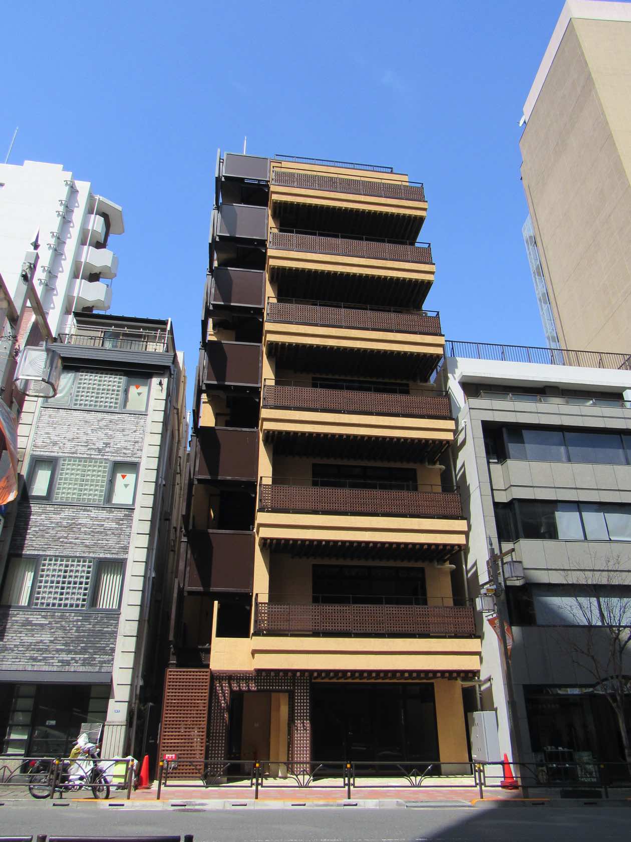 鉄筋3F建てテナント物件 木造耐火4階建てテナントビル｜建築家の設計事例｜建築家紹介センター